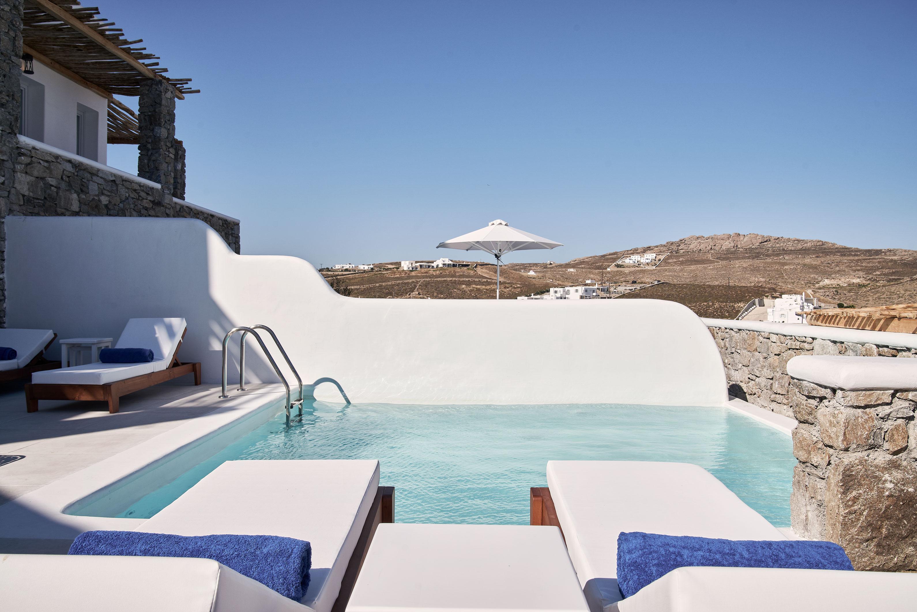 Katikies Mykonos - The Leading Hotels Of The World Agios Ioannis Diakoftis Buitenkant foto